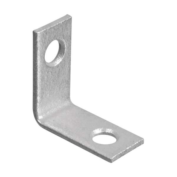 National Hardware National Hardware 1 in. H X 0.5 in. W X 0.07 in. D Galvanized Steel Inside Corner Brace, PK4 N208-728 - main